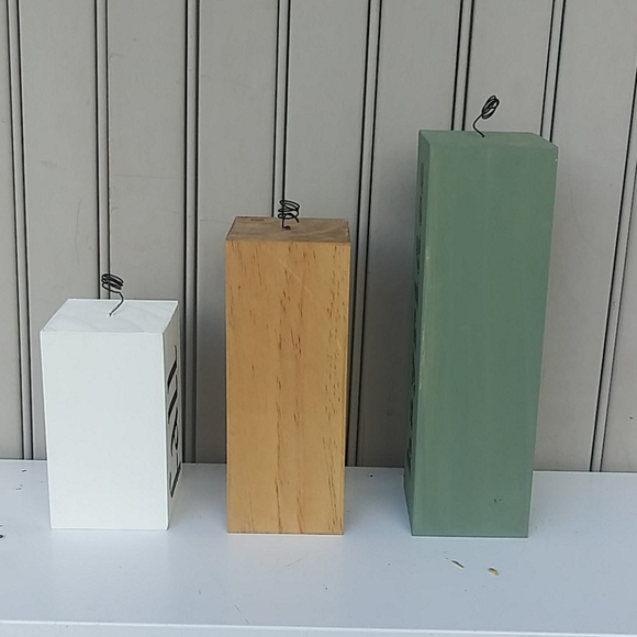 Fall Home Decor Centerpiece Tiered Tray Mantle - Picture 5 of 5